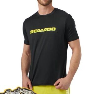 New MEN'S SHORT SLEEVE RASHGUARD SIGNATURE shirt uv 50